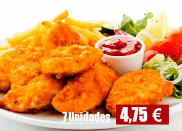 Raciones de Nuggets 6 Uds