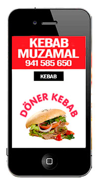 Pedir Kebab en Logroño
