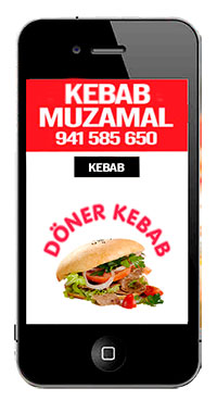 Pedir Kebab Logroño